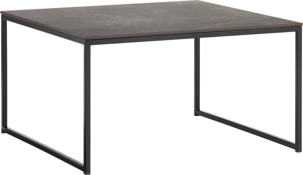 AVO Table basse 402150600000 Dimensions L: 65.0 cm x P: 65.0 cm x H: 35.8 cm Couleur Noir / Gris Photo no. 1