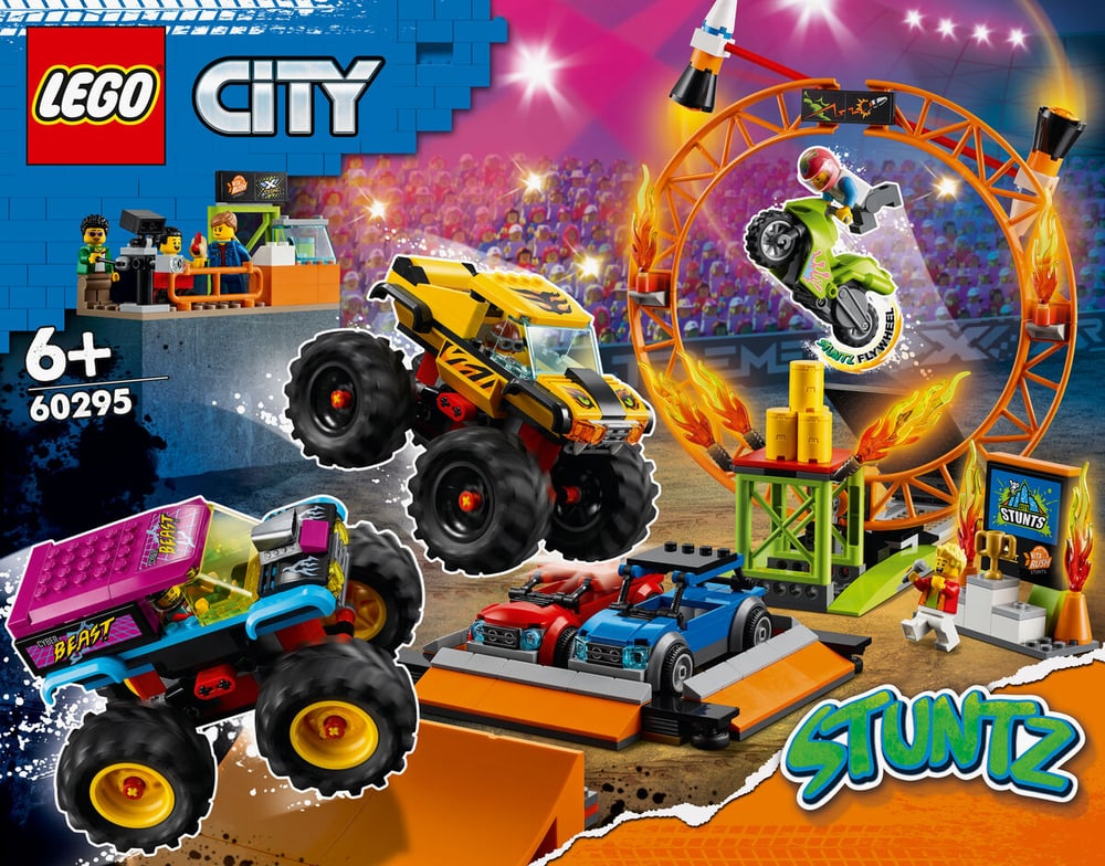 City Stuntz Stuntshow-Arena 60295 LEGO® 748768600000 Bild Nr. 1