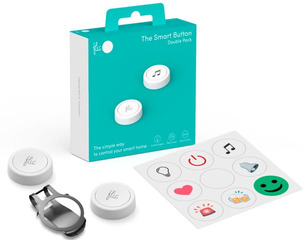 2 Smart Button 2 Pack Controller Smart Home flic 785300164179 N. figura 1