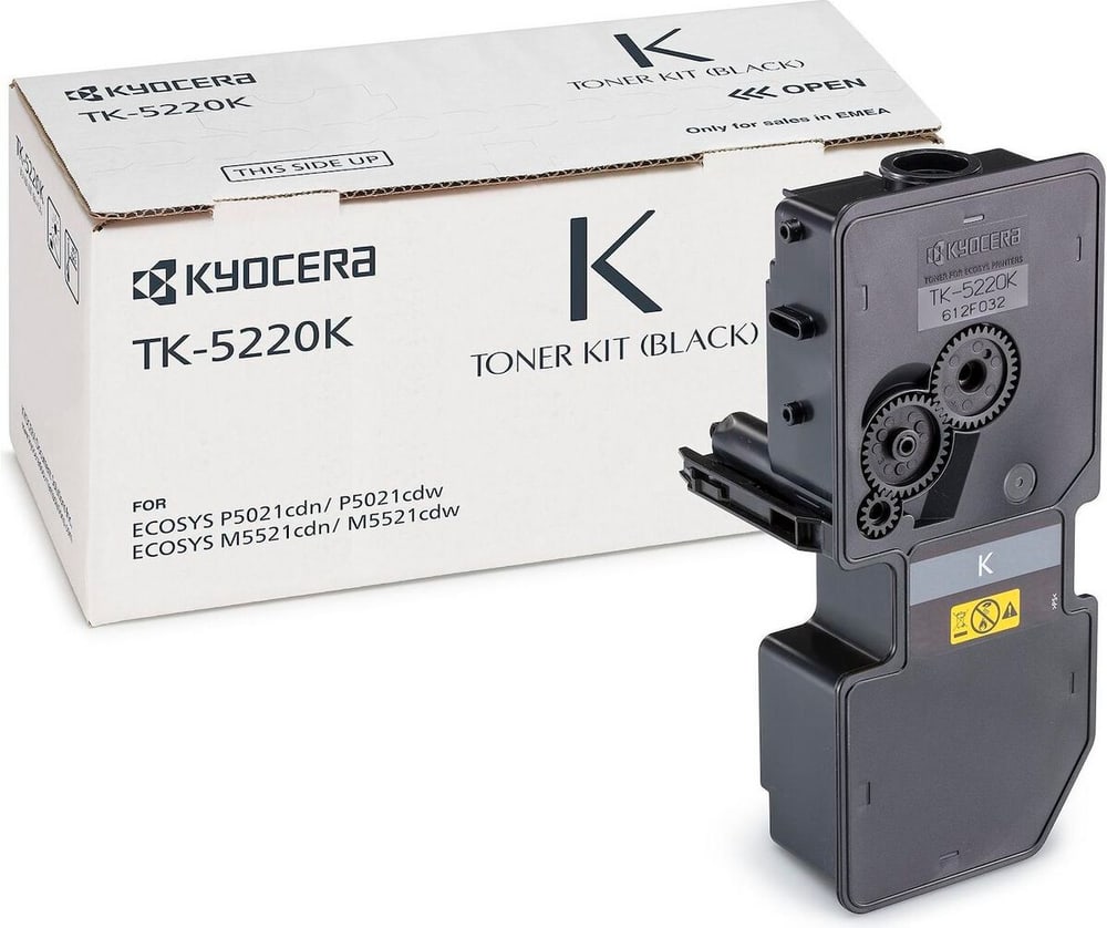 TK-5220K Black Toner Kyocera 785302430855 Bild Nr. 1