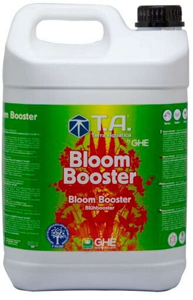 Bloom Booster 5 L (GHE) Fertilizzante liquido Terra Aquatica 669700104973 N. figura 1