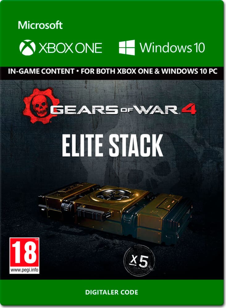 Xbox One - Gears of War 4: Elite Stack Game (Download) 785300137328 N. figura 1
