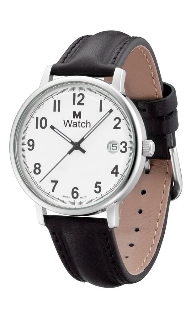 DAILY TIME schwarz Armbanduhr Montre M Watch 76071660000015 Photo n°. 1