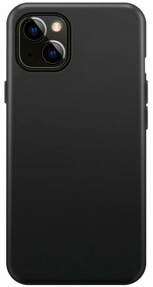 Silicone Case iPhone 14 - Midnight Black Cover smartphone XQISIT 798800101597 N. figura 1