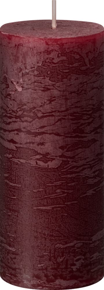 BAL Bougie cylindrique 440582901033 Couleur Bordeaux Dimensions H: 14.0 cm Photo no. 1