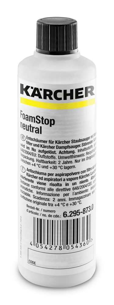 Soluzione antischiuma Accessori per aspirapolvere Kärcher 9071028832 No. figura 1
