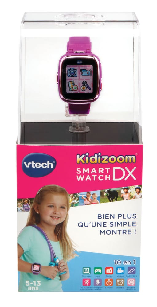 Kidzoom Smartwatch Mauve (F) VTech 74523499010216 Photo n°. 1