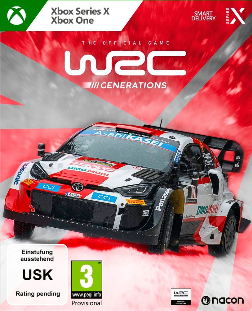 XSX/XONE - WRC Generations D/F Game (Box) 785300169107 N. figura 1