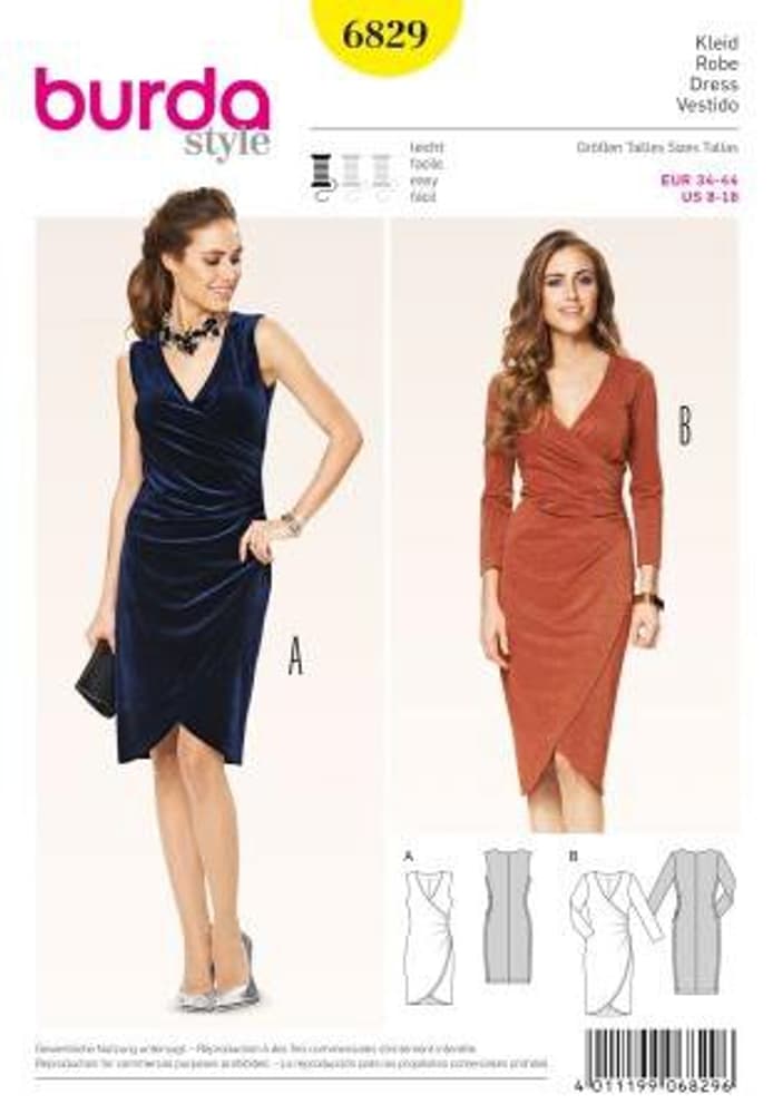 Schnittmuster, Kleid Schnittmuster burda 669700125172 Bild Nr. 1