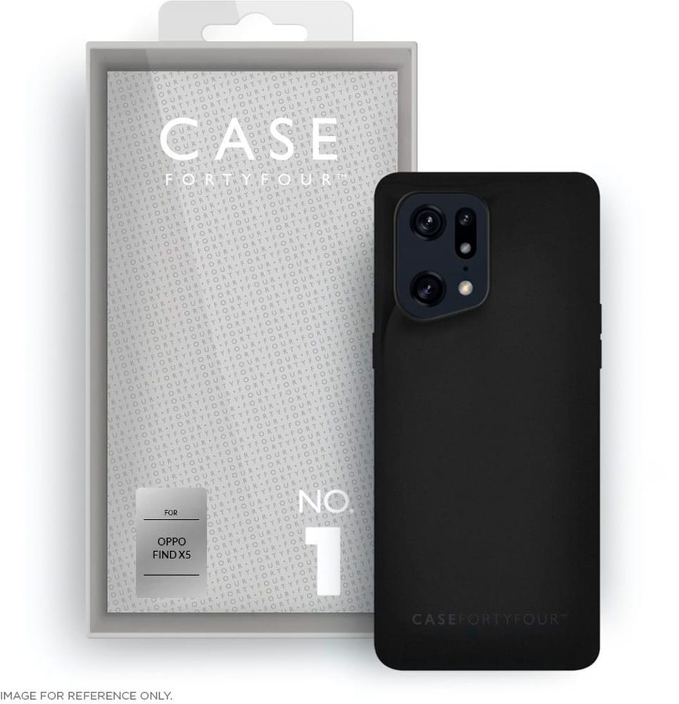 Find X5, Silikon schwarz Cover smartphone Case 44 785300177375 N. figura 1