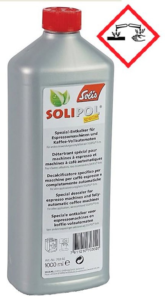 Entkalkungsmittel Solipol 1000ml Solis 9000022815 Bild Nr. 1