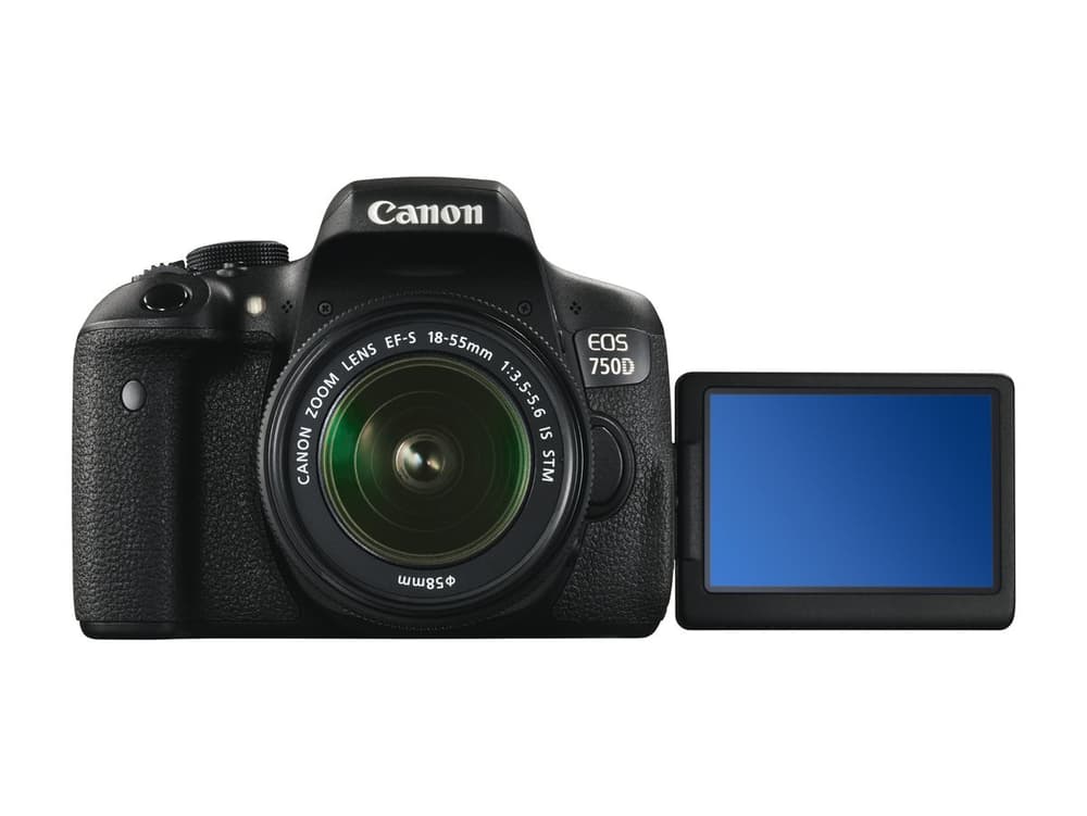 EOS 750D 18-55mm inkl. Tasche + 8 GB Speicherkarte Spiegelreflexkamera Set Canon 79341430000015 Bild Nr. 1