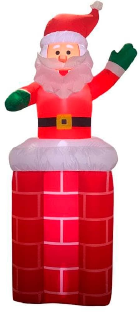 Figurine LED du Père Noël, 46 x 150 cm, rouge/Blanc Figurines éclairées FTM 785302402096 Photo no. 1
