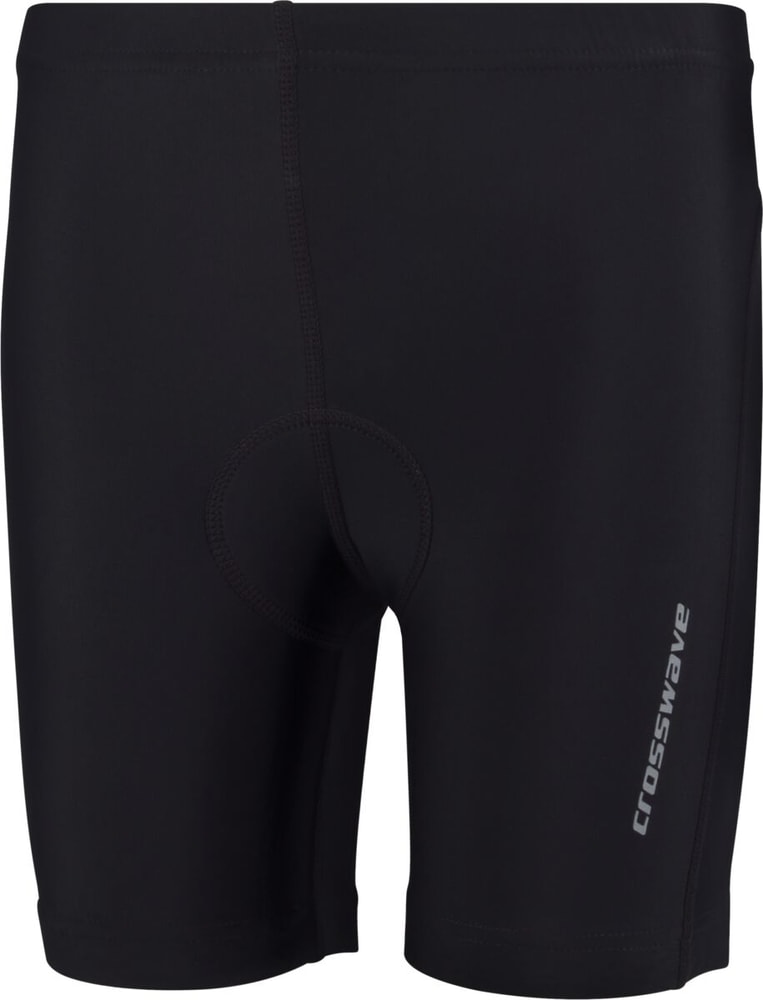 Pantaloncini tight da ciclista Pantaloncini da bici Crosswave 467802915220 Taglie 152 Colore nero N. figura 1
