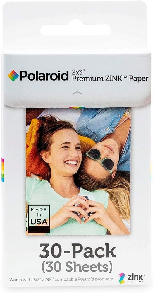 Film istantaneo Zinc Premium 2 x 3" – 30 fogli Pellicola istantanea Polaroid 785300181491 N. figura 1
