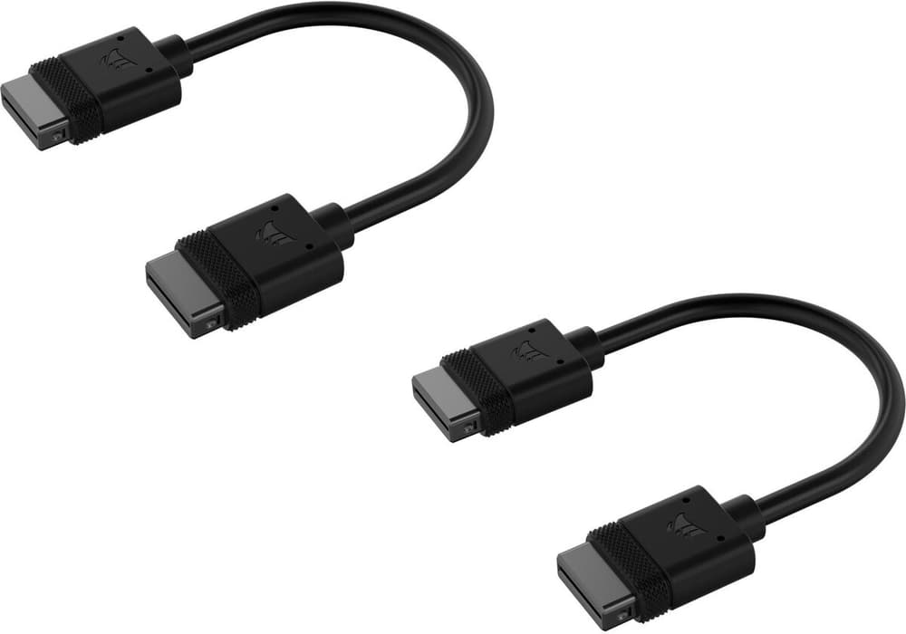 iCUE LINK Kabel 2x 100 mm Zubehör PC Komponenten Corsair 785302409619 Bild Nr. 1