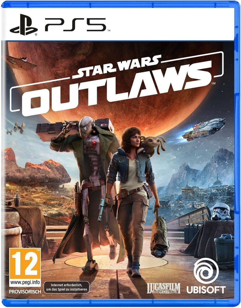 PS5 Star Wars Outlaws [PEGI] (D/F/I) Game (Box) 785302432653 N. figura 1
