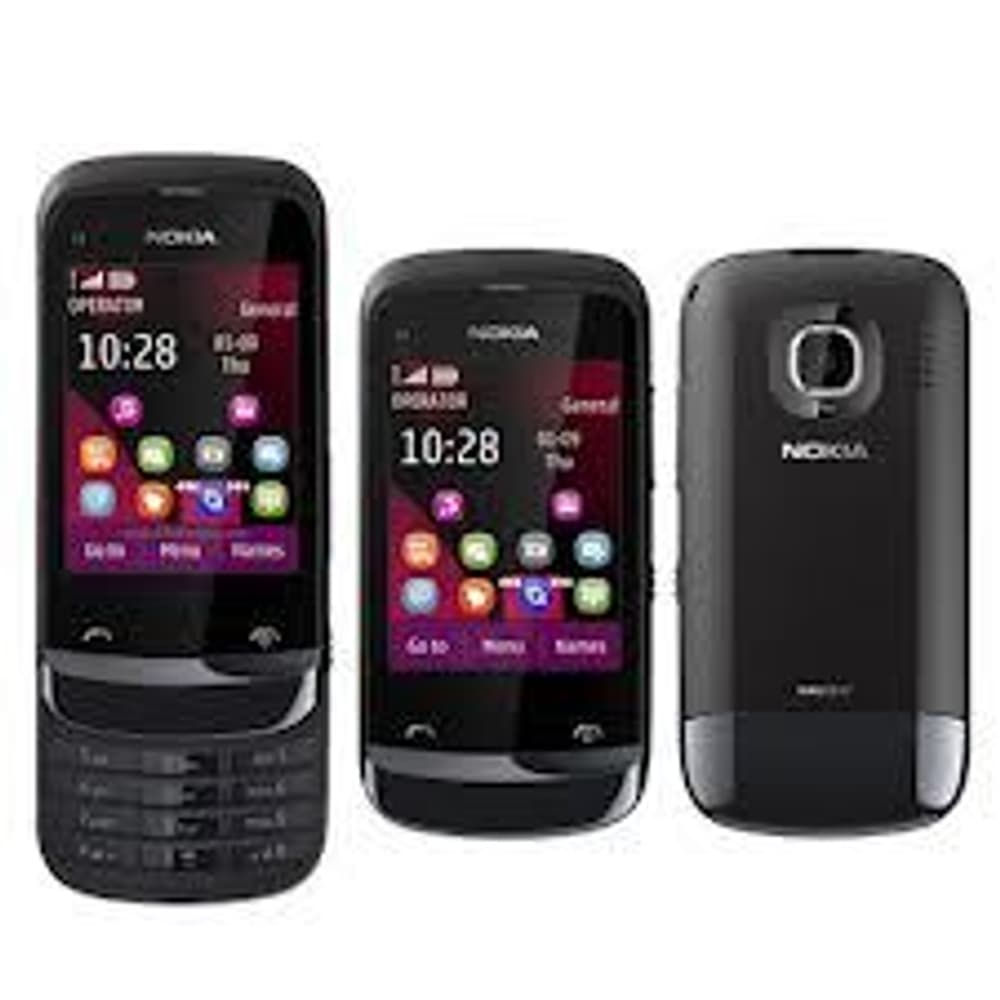 Nokia C2-03 Chrome Black cellulare 95110003035213 No. figura 1