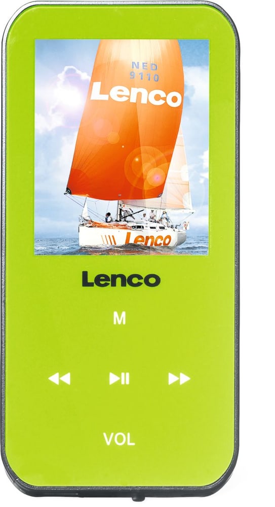 XEMIO-655 grün MP3 Player Lenco 77355130000012 Bild Nr. 1