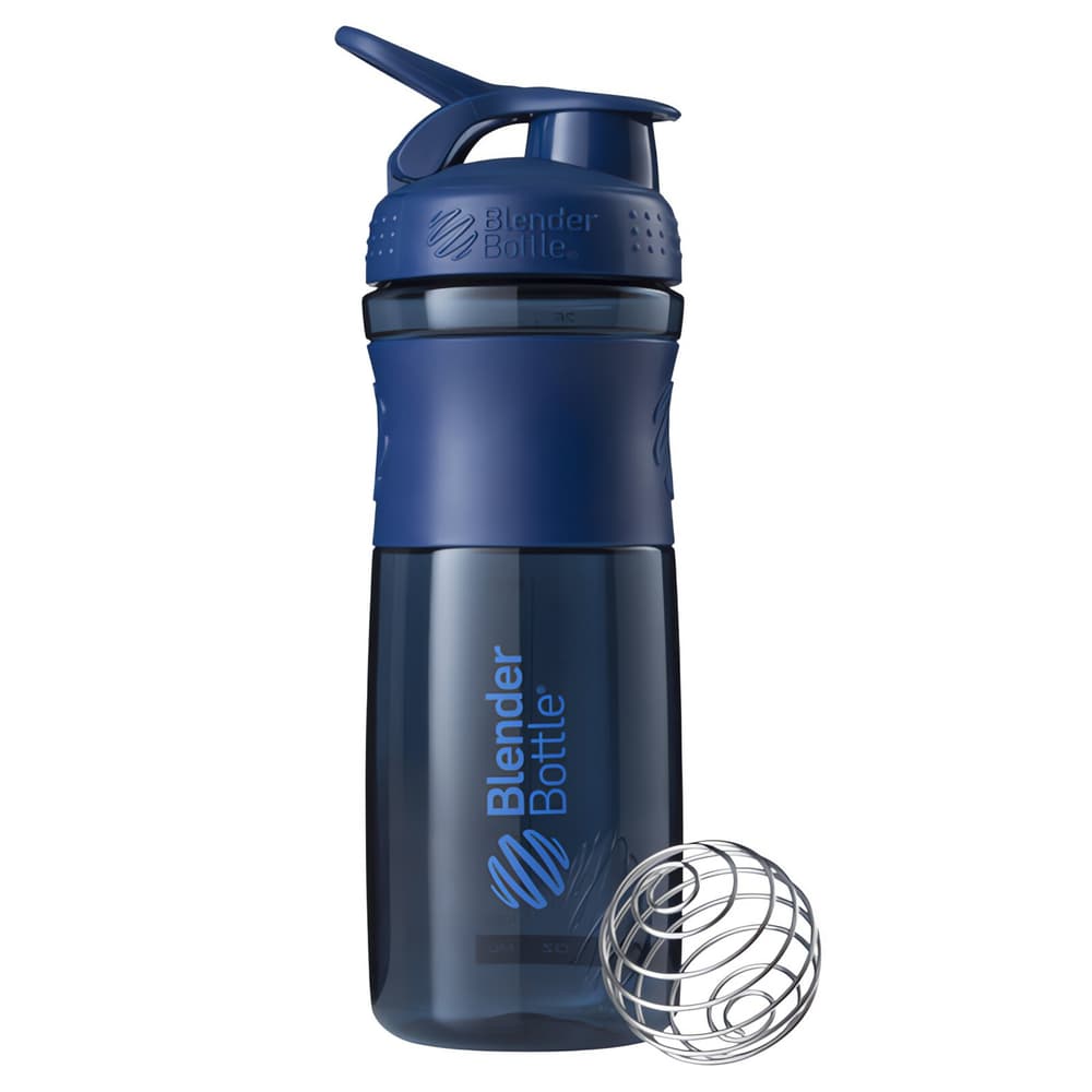SportMixer Flip 820ml Shaker Blender Bottle 468840700043 Taglie Misura unitaria Colore blu marino N. figura 1
