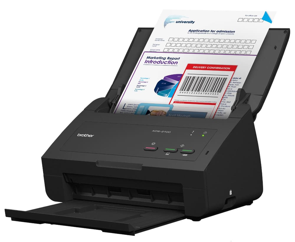 Brother ADS-2100 Scanner A4 Brother 95110003256113 Photo n°. 1