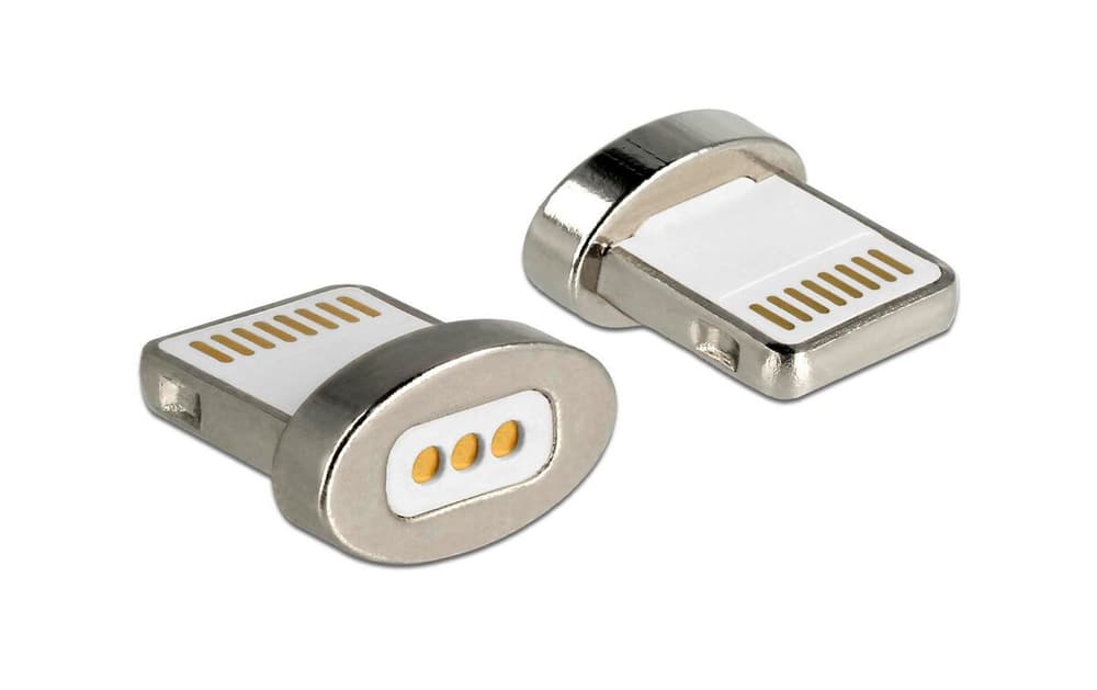magnetisch Adapter Stecker ohne Kabel Lightning USB Adapter DeLock 785300195262 Bild Nr. 1