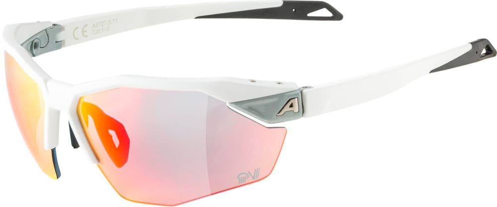 TWIST SIX S HR QV Sportbrille Alpina 468821700010 Grösse Einheitsgrösse Farbe weiss Bild-Nr. 1