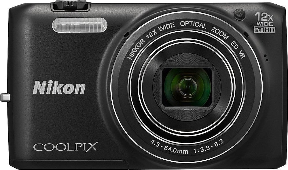 Nikon Coolpix S6800, Noir Nikon 95110024283814 Photo n°. 1