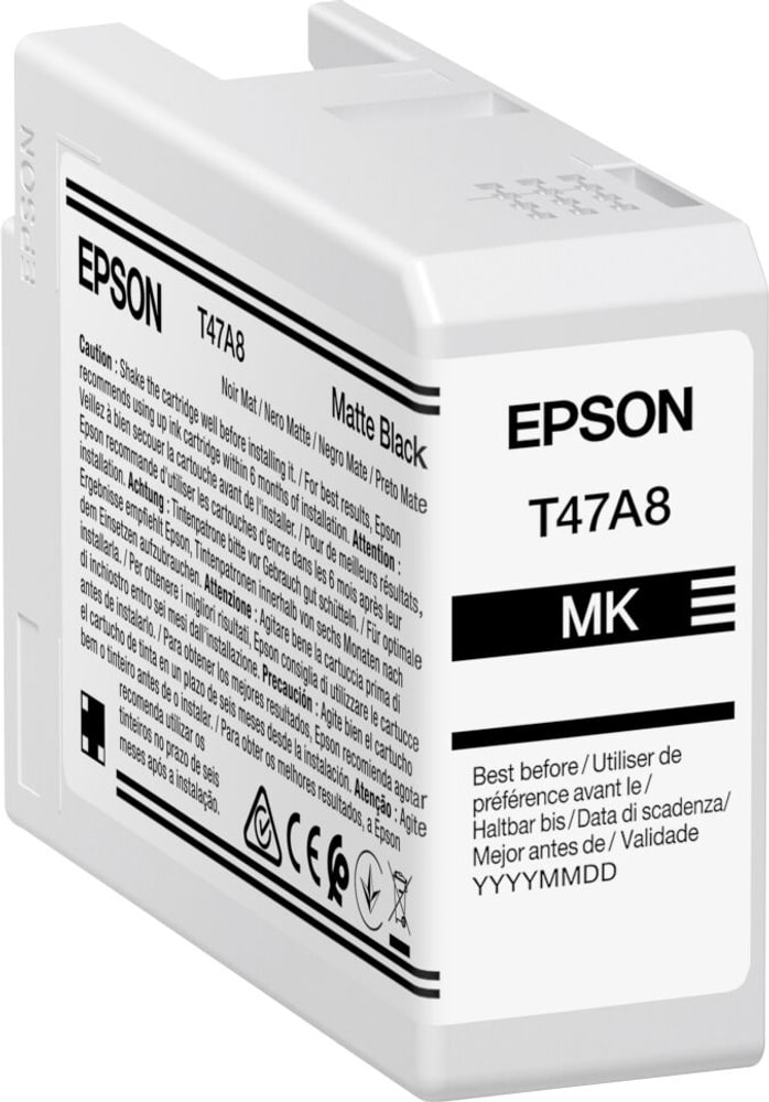 Cartuccia d'inchiostro T47A800 nero opaco Cartuccia d'inchiostro Epson 785300153430 N. figura 1
