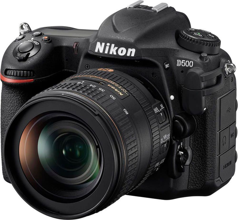 D500, AF-S DX VR 16-80mm + 3 ans de garantie Swiss Kit appareil photo reflex Nikon 78530012563117 Photo n°. 1