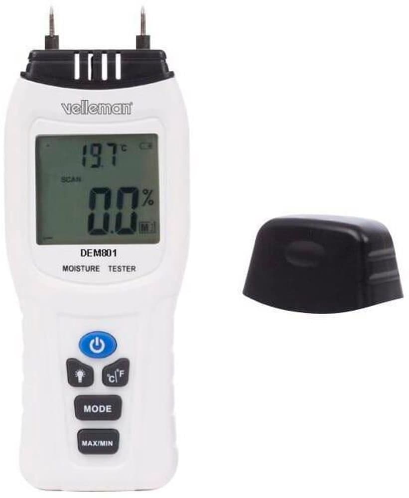 Dispositivo di misurazione della temperatura e dell'umidità DEM801 Termometro Velleman 785302414860 N. figura 1