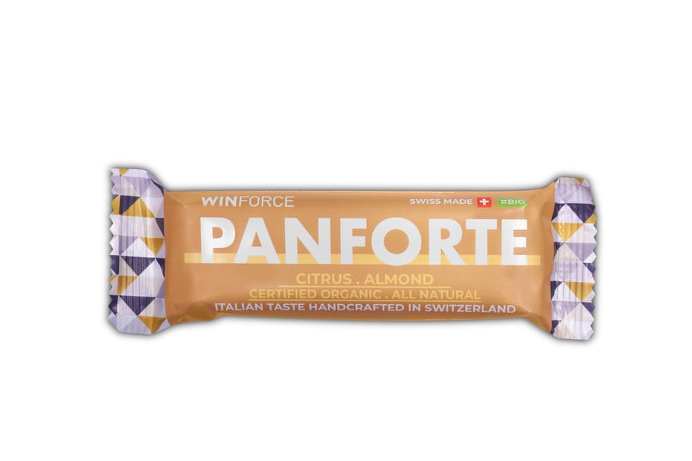 Panforte Barre protéinée Winforce 471993610700 Couleur neutre Goût Citron / Amandes Photo no. 1