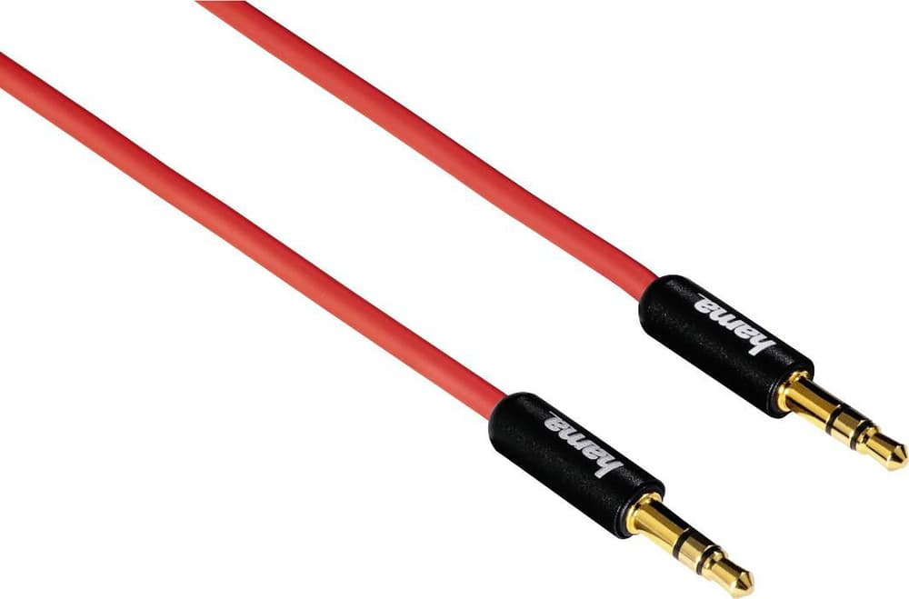 Verbindungskabel "Super Soft", 3,5-mm-Klinke, Stecker,  0,5 m Audiokabel Hama 785300180763 Bild Nr. 1