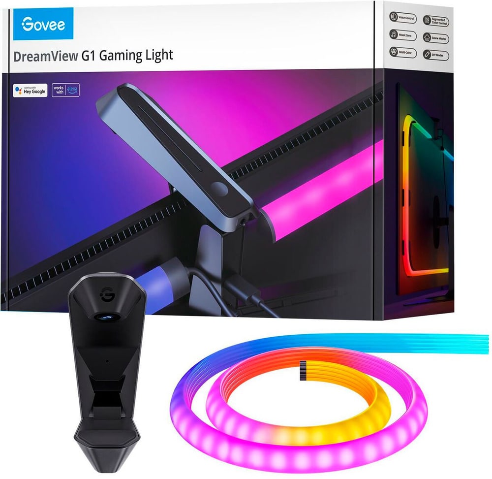 Pro Gaming-Licht DreamView G1 LED Streifen Govee 785302426107 Bild Nr. 1