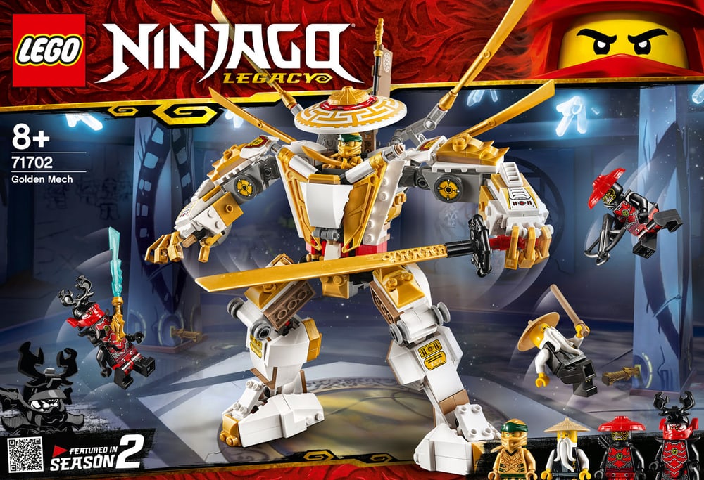 Ninjago 71702 Le robot d'or LEGO® 74873370000019 Photo n°. 1