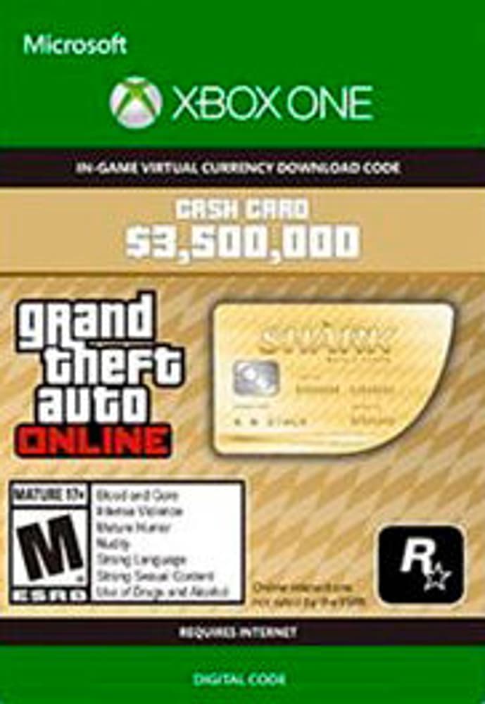 Xbox One - Grand Theft Auto V: Whale Shak Card Jeu vidéo (téléchargement) 785300135619 Photo no. 1