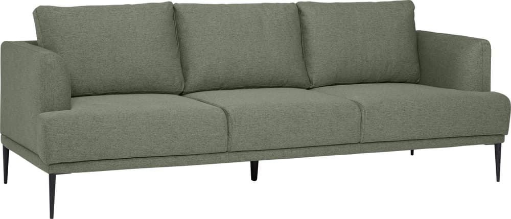ELANO 3er-Sofa ELANO 3er-Sofa 405892730360 Grösse B: 227.0 cm x T: 93.0 cm x H: 87.0 cm Farbe Grün Bild Nr. 1