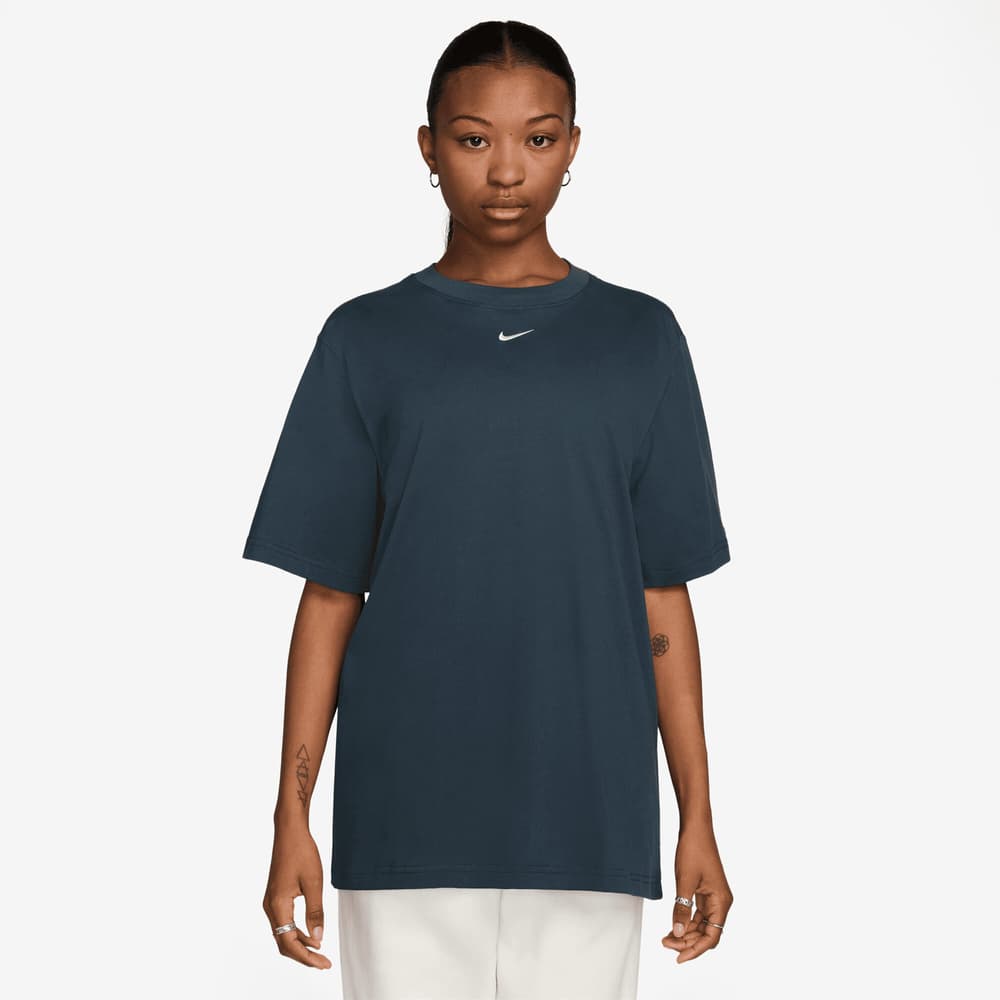 W NSW SS Tee T-shirt Nike 471876600422 Taille M Couleur bleu foncé Photo no. 1