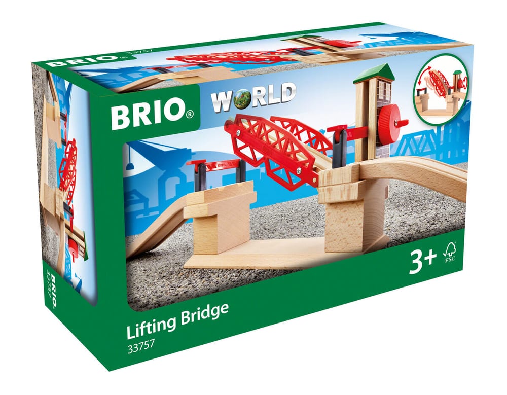 Brio Lifting Bridge Set di giocattoli Brio 748549700000 N. figura 1
