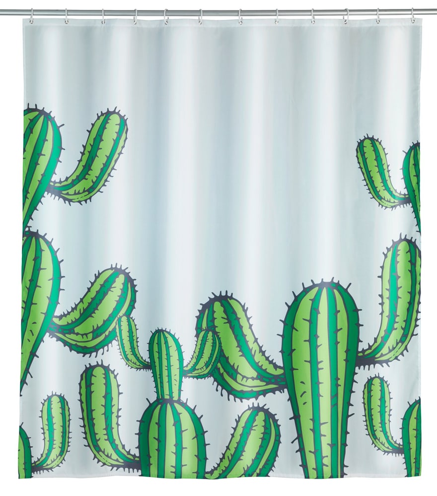 Tenda doccia Cactus Tenda da doccia WENKO 674010200000 N. figura 1