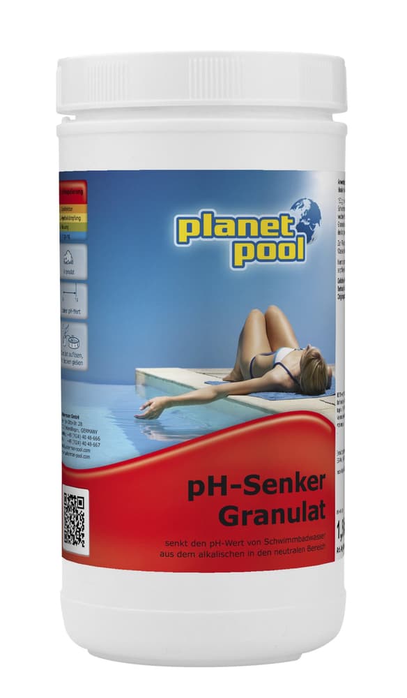 pH-Minus granulé Régulation Ph Planet Pool 647038400000 Photo no. 1