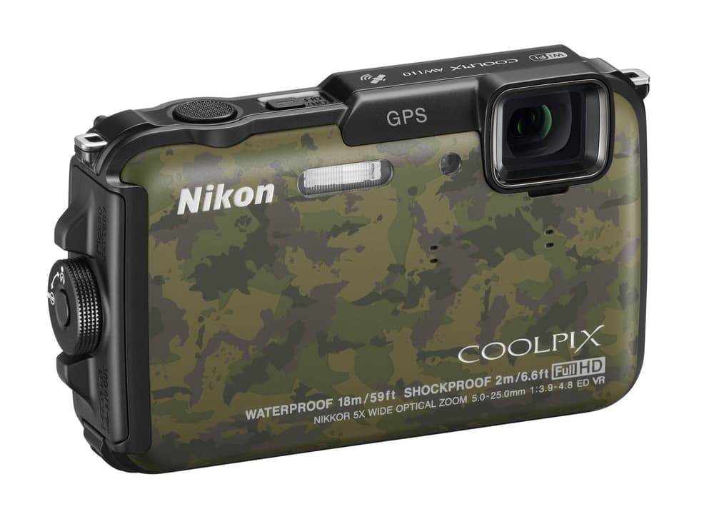 Nikon Coolpix AW110  camouflage Nikon 95110003435413 Bild Nr. 1