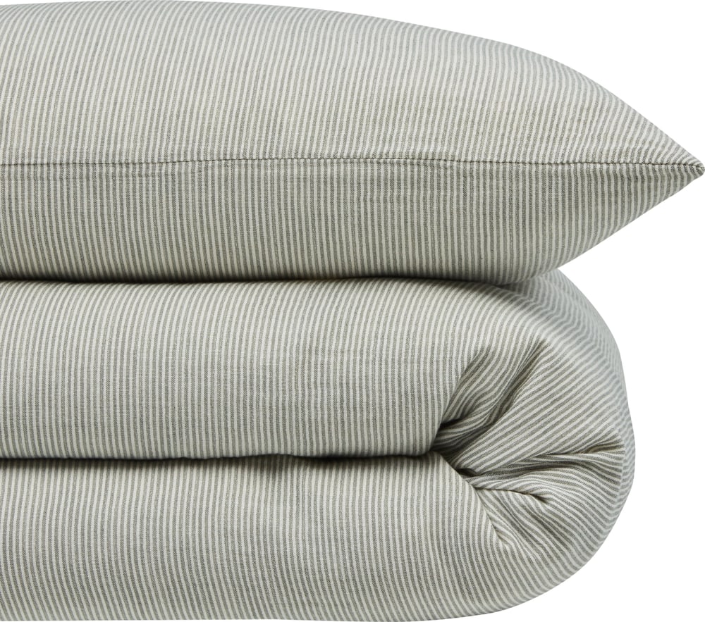 KIMANI Housse de duvet en mousseline KIMANI Housse de duvet en mousseline 451340312363 Dimensions Fourre de duvet - 160 x 210 cm Couleur Laurel wreath Photo no. 1