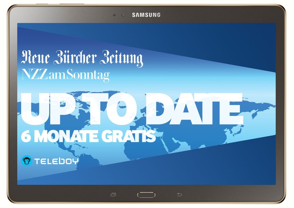 Galaxy Tab S 10.5" Amoled 16GB Titanium Bronze Tablet Samsung 79783020000014 Bild Nr. 1