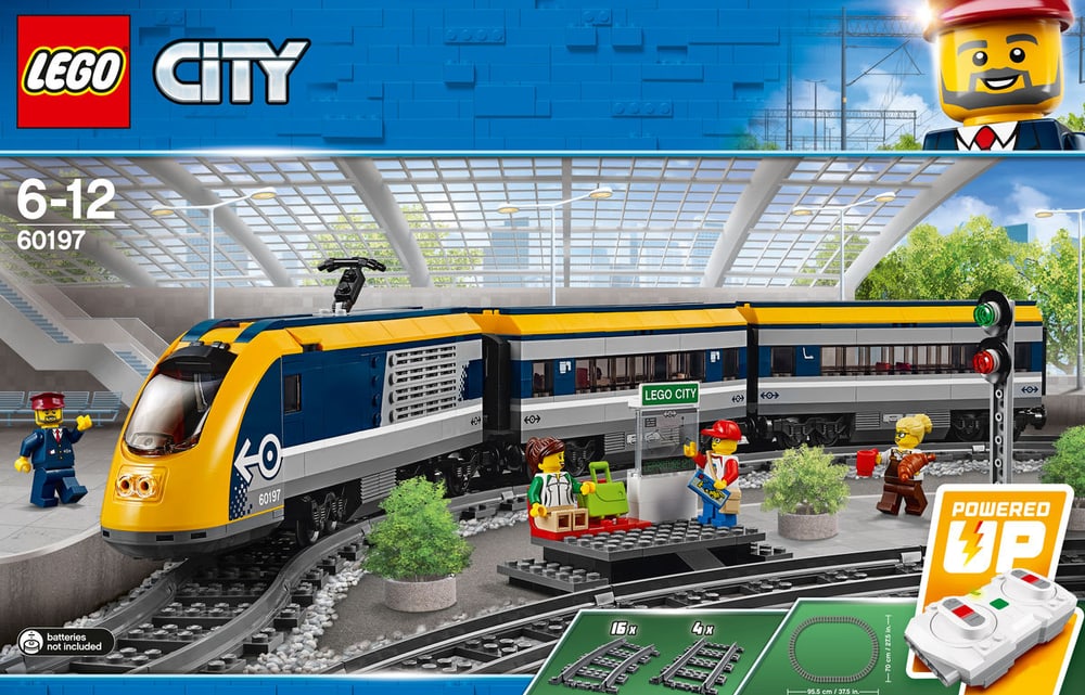 City Treno passeggeri 6019 LEGO® 74455570000018 No. figura 1