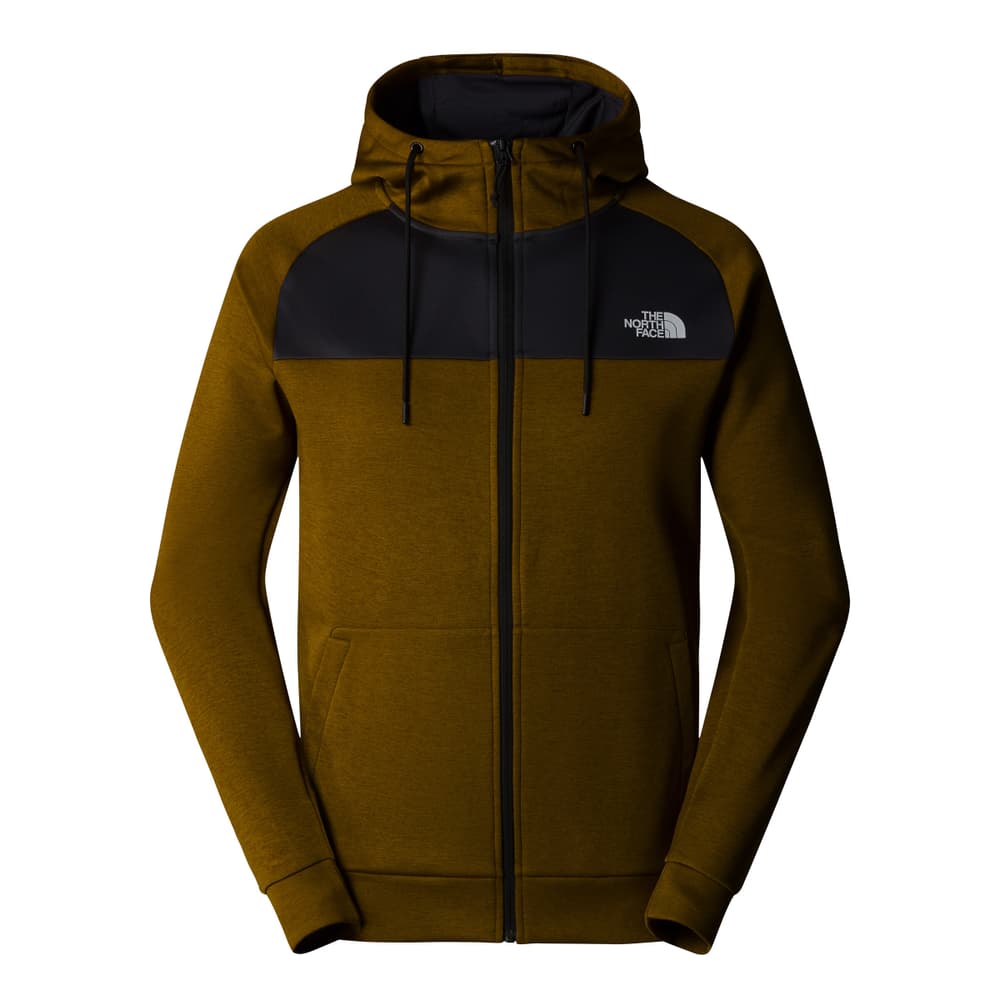 Reaxion Full Zip Hoodie Giacca in pile The North Face 467525800523 Taglie L Colore ocra N. figura 1