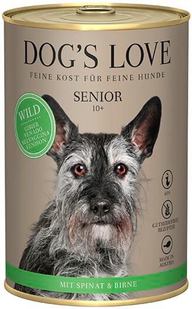 Dogs Love Senior Wild Nassfutter 658760700000 Bild Nr. 1