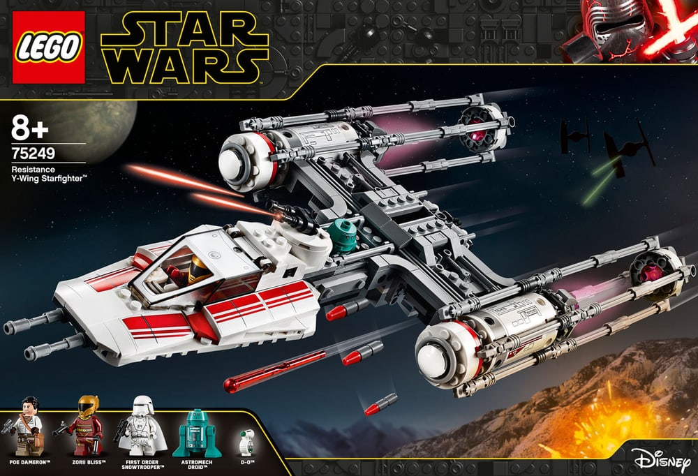 STAR WARS 75249 Resistance Y-Wing Starfighter™ LEGO® 74872170000018 No. figura 1