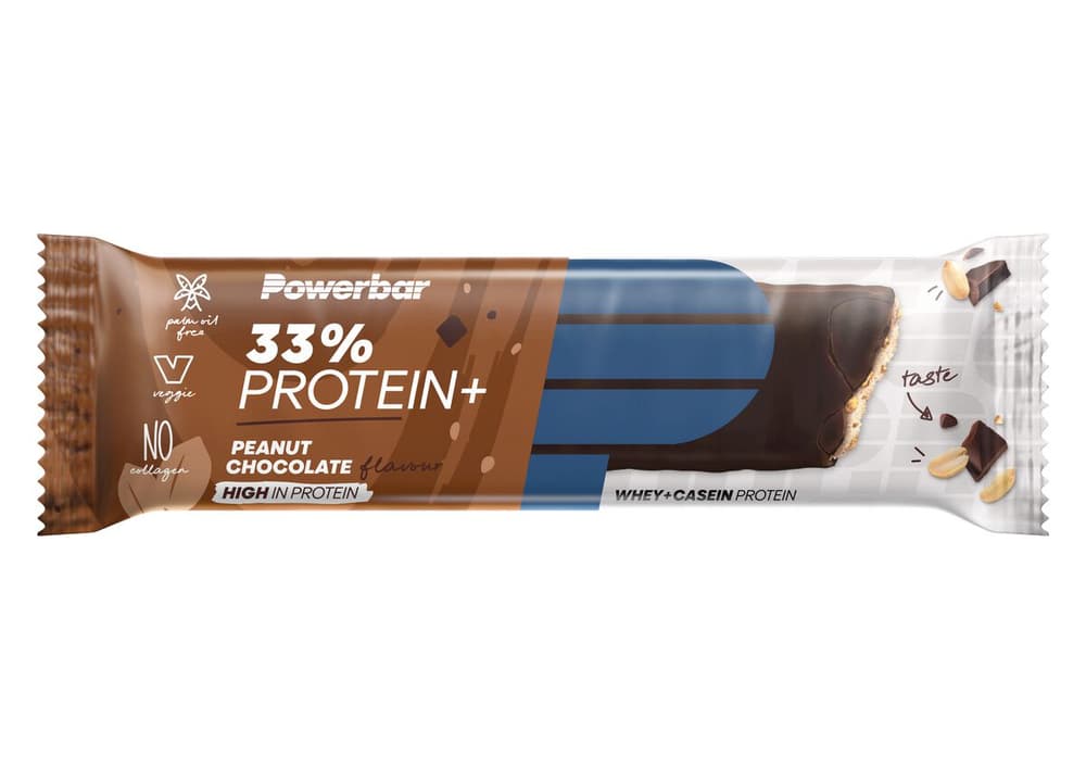 33% Protein Plus Barre protéinée PowerBar 471961501593 Couleur multicolore Goût Chocolat / Cacahuètes Photo no. 1