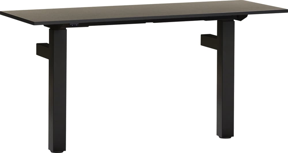 FLEXCUBE Tavolo da parete regolabile in altezza 401928800000 Dimensioni L: 140.0 cm x P: 50.0 cm x A: 67.5 cm Colore Nero N. figura 1